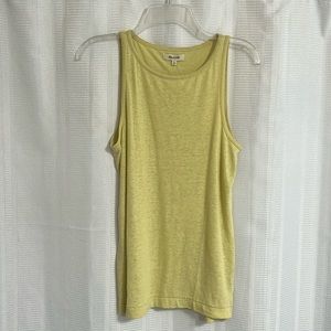 NWT Madewell Tank top in light green. Size XS